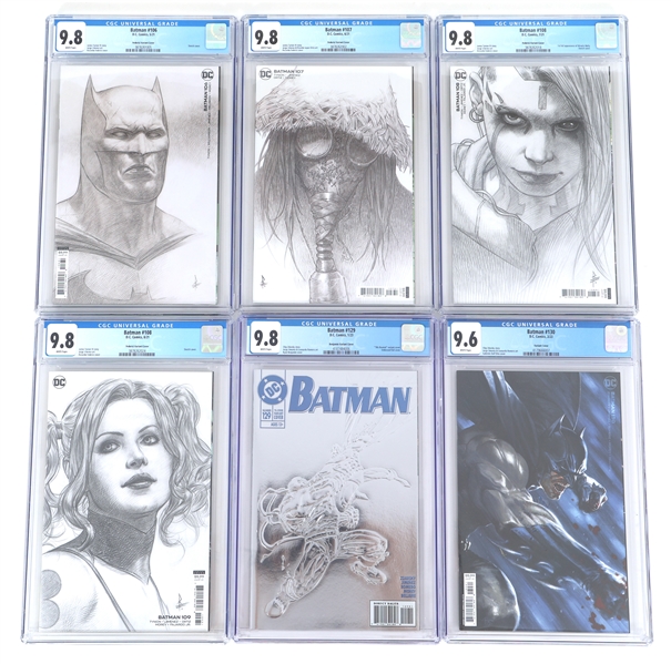 DC COMICS BATMAN COMIC BOOKS CGC GRADED NM+ TO NM/M