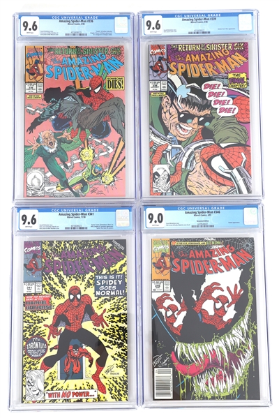 MARVEL THE AMAZING SPIDER-MAN COMICS GRADED