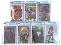 IMAGE THE WALKING DEAD COMICS CGC GRADED NM+ TO NM/M