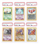 POKEMON 2001 NEO DISCOVERY HOLO PSA GRADED CARDS
