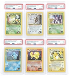 POKEMON 2000 GYM CHAL CARDS PSA GRADED