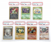 POKEMON JAPANESE CARDS PSA GRADED