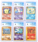 POKEMON 1996-2001 JAPANESE CARDS CGC GRADED 