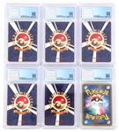 POKEMON 1996-2001 JAPANESE CARDS CGC GRADED 