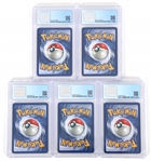 POKEMON 1999 BASE SET UNLIMITED HOLO CARDS CGC GRADED