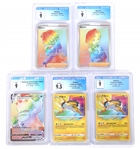 POKEMON 2020 VIVID VOLTAGE CARDS CGC GRADED