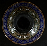 ART NOUVEAU GLASSES CLARET SAUCER FRITZ HECKERT & MORE