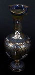 ART NOUVEAU GLASSES CLARET SAUCER FRITZ HECKERT & MORE