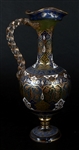 ART NOUVEAU GLASSES CLARET SAUCER FRITZ HECKERT & MORE