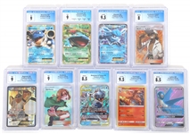POKEMON 2016 - 2019 CARDS CGC GRADED 