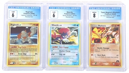 POKEMON BASE SET & REVERSE HOLO CARDS CGC GRADED