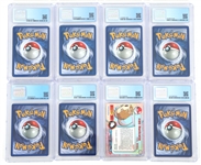 POKEMON CARDS 1999 - 2000 CGC GRADED