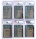 1980 TOPPS BASEBALL CARDS CSG GRADED