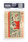 1956 TOPPS SANDY KOUFAX BASEBALL CARD PSA GRADED 5 EX