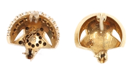 10K YELLOW GOLD KAPPA SIGMA FRATERNAL PINS