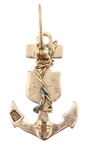 10K YELLOW GOLD DELTA GAMMA SORORITY PIN