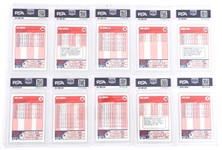 1990 FLEER BASEBALL CARDS PSA GRADED