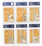 1963 TOPPS BASEBALL CARDS PSA AND BVG GRADED