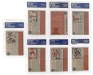 1962 TOPPS BASEBALL CARDS PSA GRADED