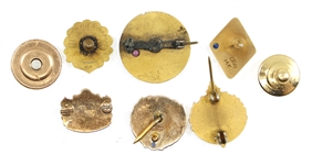 10K & 14K GOLD EMPLOYEE SERVICE BADGE PINS