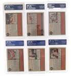 1962 TOPPS BASEBALL CARDS PSA GRADED