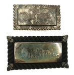 OUR DARLING & OUR FATHER CASKET PLATES