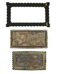 OUR DARLING & OUR FATHER CASKET PLATES