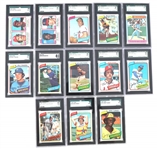 1980 TOPPS BASEBALL CARDS SGC GRADED NM/MT TO GEM