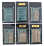 1980 TOPPS BASEBALL CARDS SGC GRADED NM/MT TO GEM