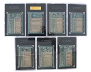 1980 TOPPS BASEBALL CARDS SGC GRADED NM/MT TO GEM