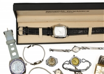 COSTUME POCKET WATCHES & WRISTWATCHES