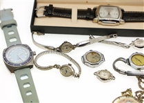 COSTUME POCKET WATCHES & WRISTWATCHES