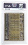 1961 TOPPS MICKEY MANTLE BASEBALL CARD PSA VG-EX 4