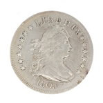 1805 US SILVER DRAPED BUST 25C HALF DOLLAR COIN