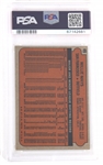 1972 TOPPS WILLIE MAYS BASEBALL CARD PSA GRADED EX-MT 6