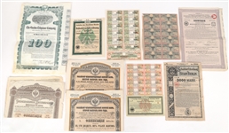 19th - EARLY 20th C. US RUSSIA & GERMANY BONDS