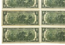 US $10 & SEQUENTIAL $2 FEDERAL RESERVE NOTES 