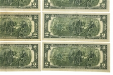 US $10 & SEQUENTIAL $2 FEDERAL RESERVE NOTES 