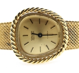 LADIES GRUEN PRECISION 14K GOLD CASE WRIST WATCH 