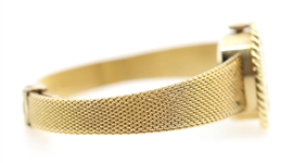 LADIES GRUEN PRECISION 14K GOLD CASE WRIST WATCH 