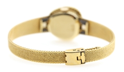 LADIES GRUEN PRECISION 14K GOLD CASE WRIST WATCH 