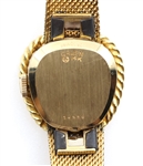 LADIES GRUEN PRECISION 14K GOLD CASE WRIST WATCH 