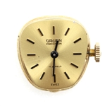 LADIES GRUEN PRECISION 14K GOLD CASE WRIST WATCH 