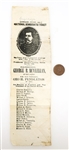1864 OHIO GEORGE B. MCCLELLAN ELECTION TICKET & TOKEN