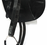 ENGLISH LEATHER SADDLE WITH SADDLE PAD