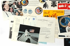 NASA MISSIONS SKYLAB ASTP & APOLLO DOCUMENTS & EPHEMERA