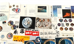 NASA MISSIONS SKYLAB ASTP & APOLLO DOCUMENTS & EPHEMERA