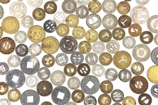 EXONUMIA TRANSIT FARE TOKENS