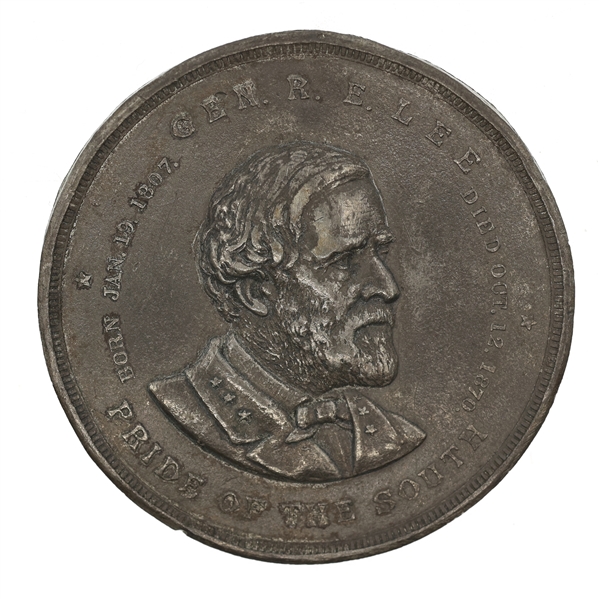 1894 ROBERT E LEE PRIDE OF THE SOUTH MEDAL 63mm