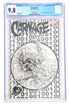 MARVEL CARNAGE #1 PHANTOM SKETCH COVER COMIC CGC NM/M